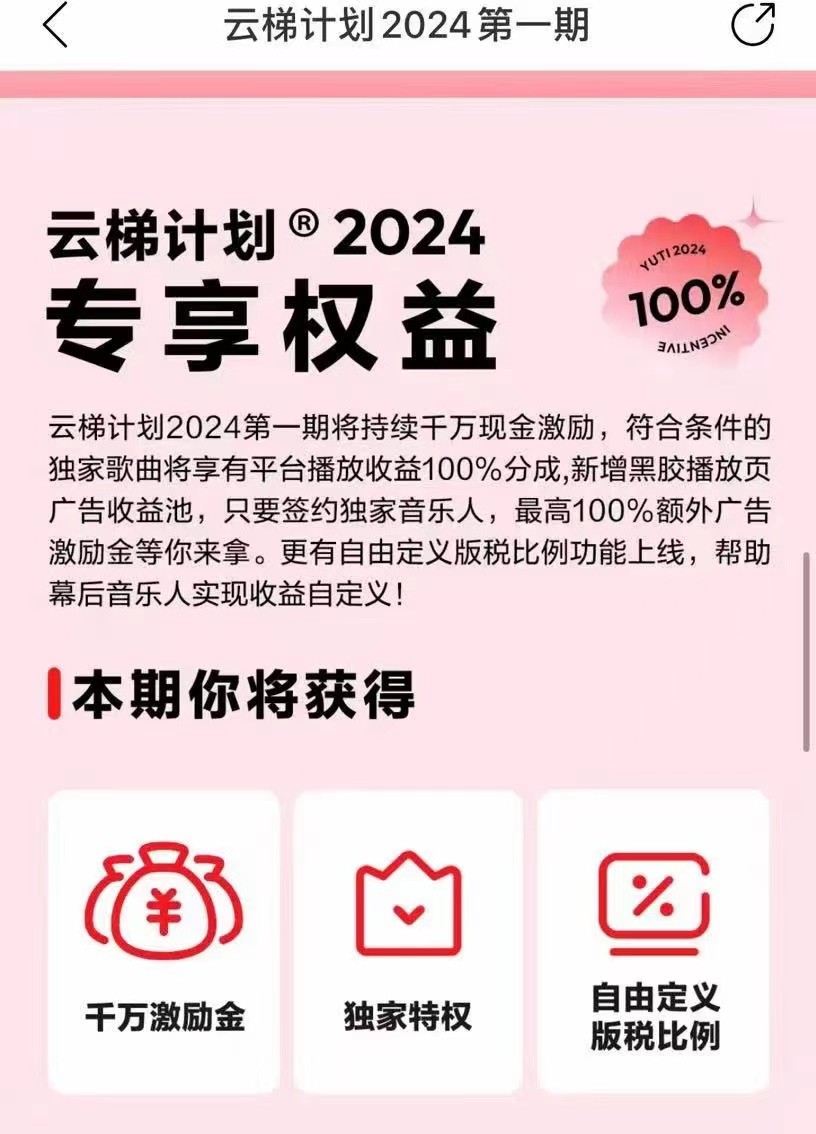 2024网易云云梯计划 单机日300+ 无脑月入5000+