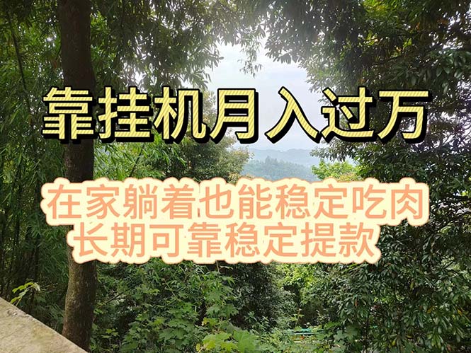 （11144期）挂机掘金，日入1000+，躺着也能吃肉，适合宝爸宝妈学生党工作室，电脑…