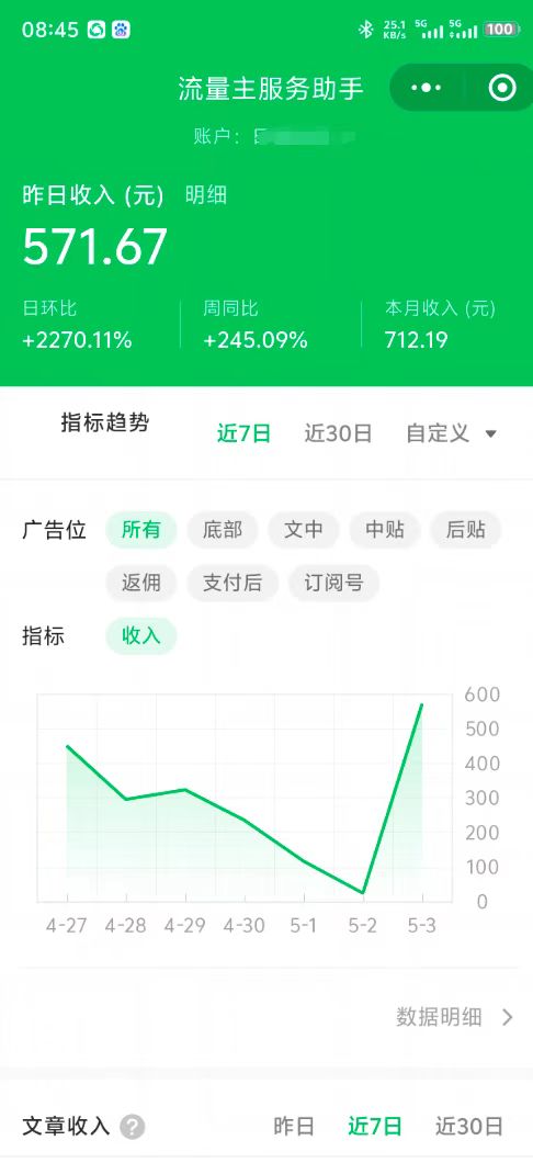 （14655期）最新公众号托管躺赚项目，操作简单，只需复制粘贴，小白每天花五分钟，…
